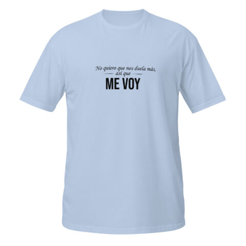 short sleeve unisex t shirt